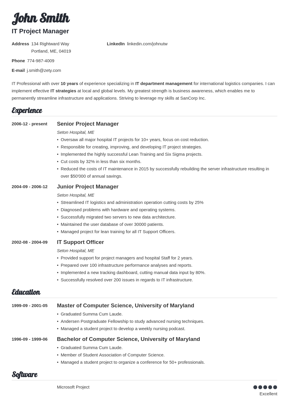 Best Resume Templates in 2024 (10+ Picks to Use Now)