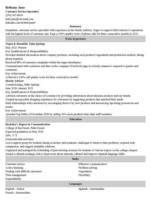 Personal Skills For Resume Definition 60 Examples