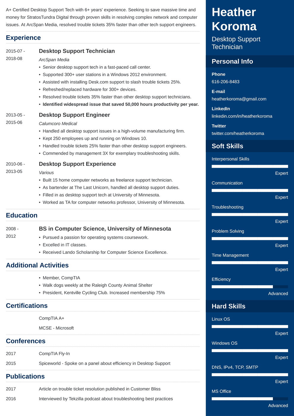 Bookkeeper Resume Samples, Skills & Template for 2024