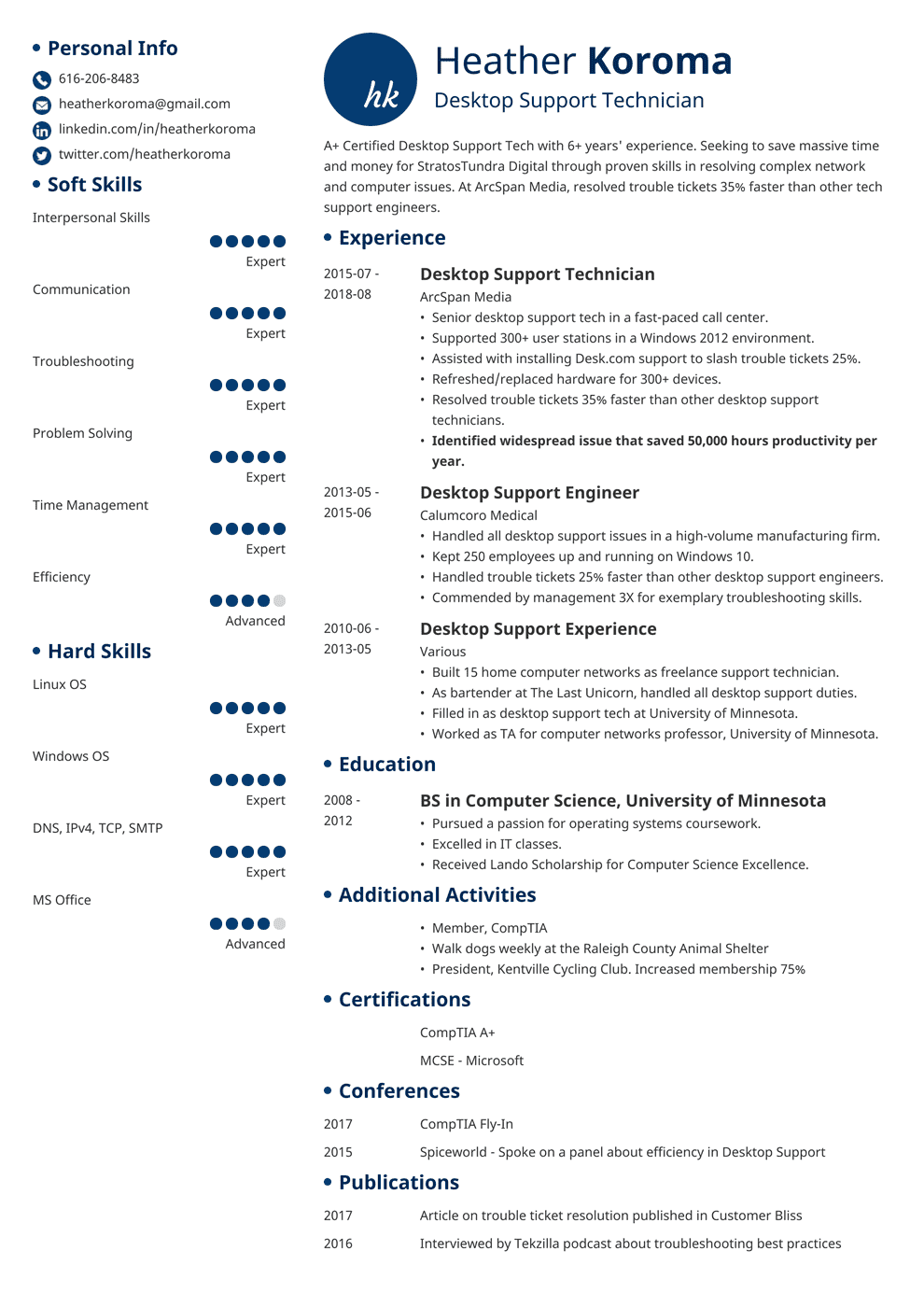 Bookkeeper Resume Samples, Skills & Template for 2024