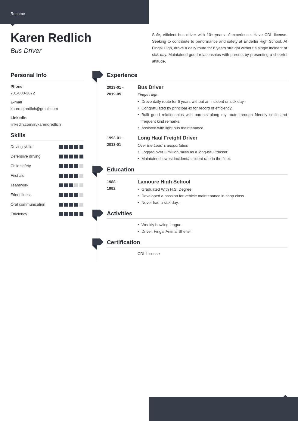 bus driver resume example template modern