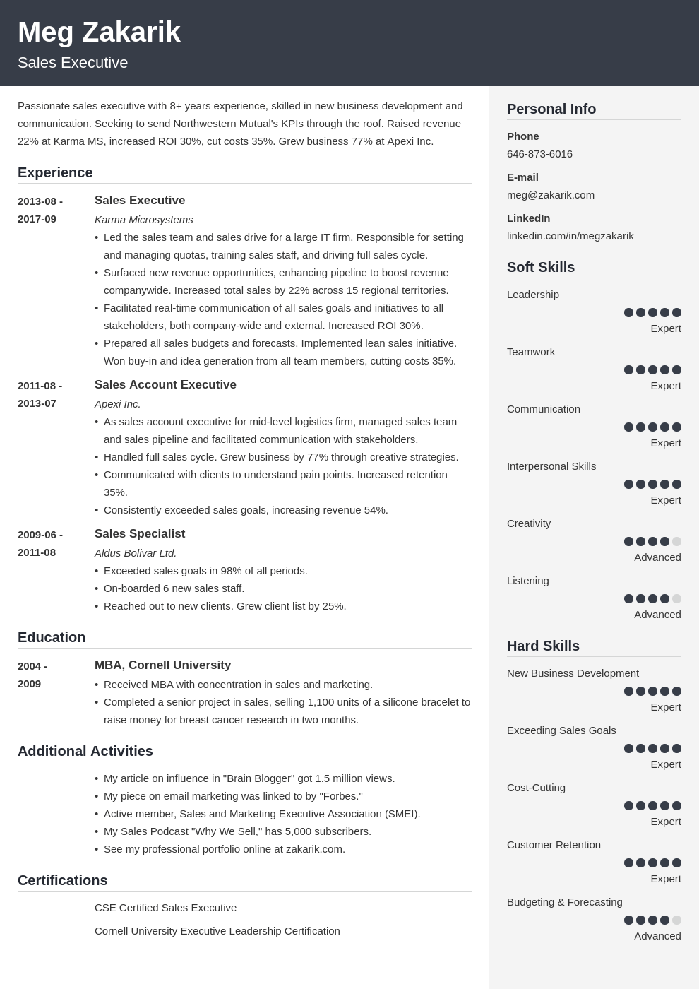 business resume example template cubic