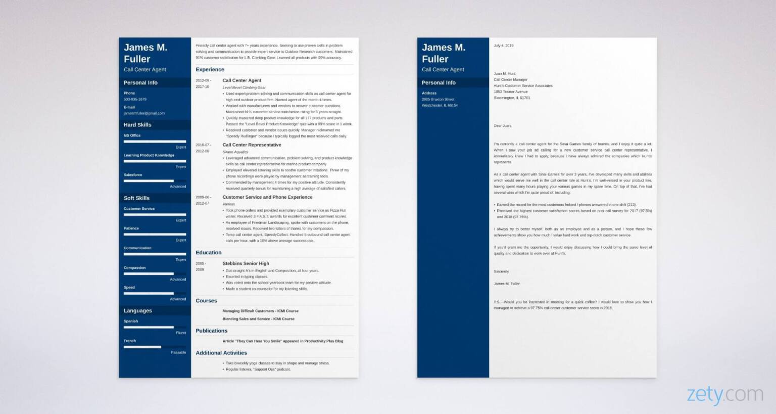 Call Center Cover Letter Samples For An Agent Or Rep In 2023   Call Center Cover Letter Example 1 