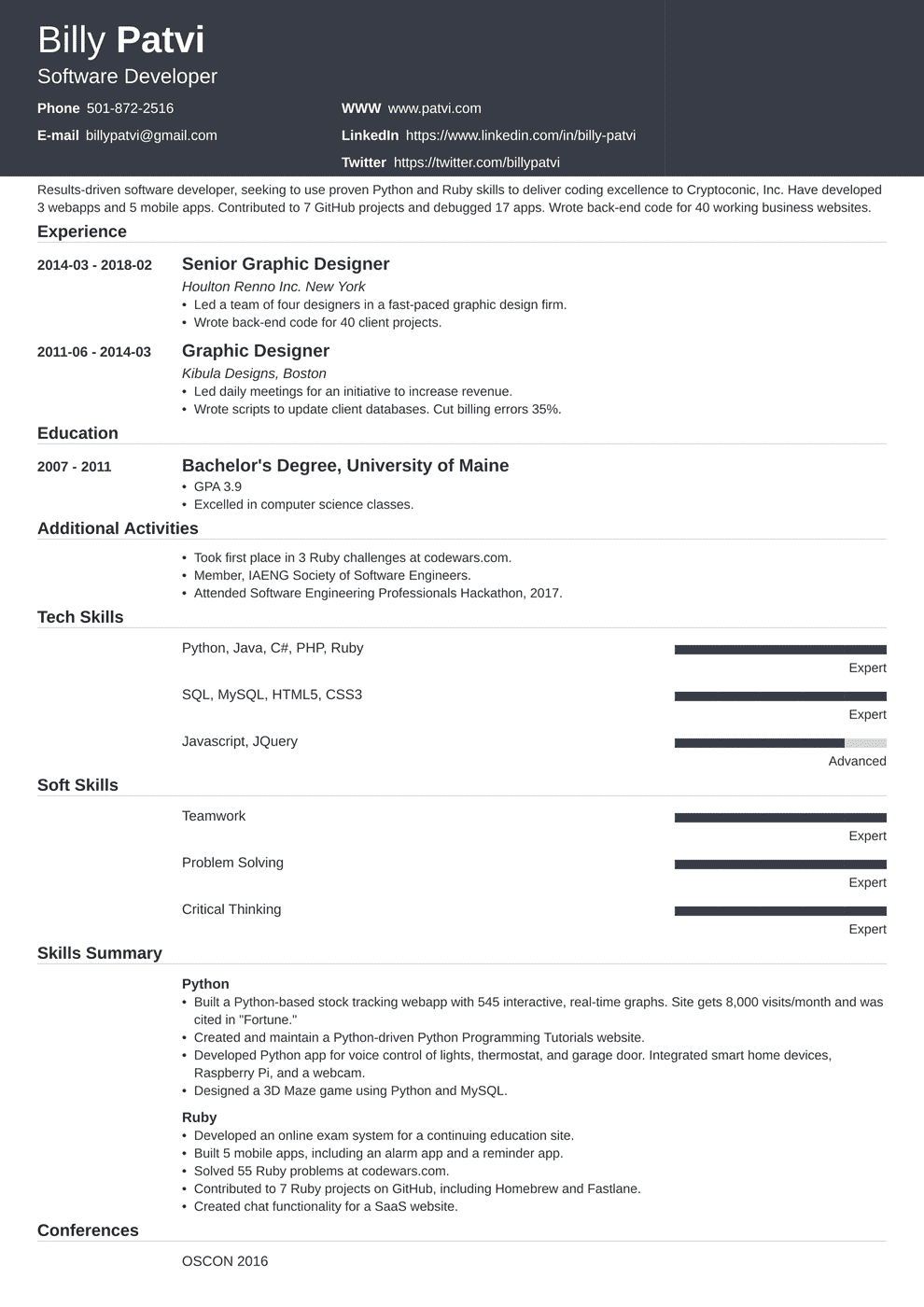 Career Change Resume Example (Guide with Samples & Tips)