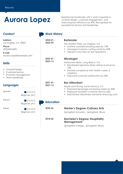 Chronological Resume Format, Templates & How-to Guide