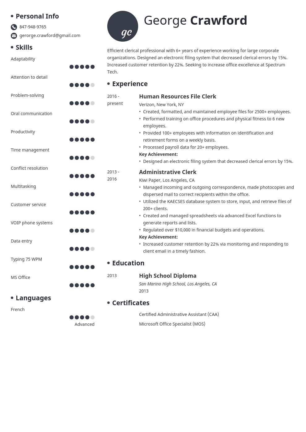 Resume