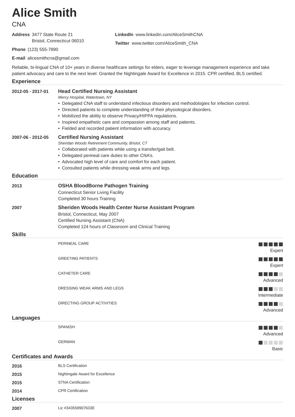 cna-resume-sample-with-experience-free-sample-resume