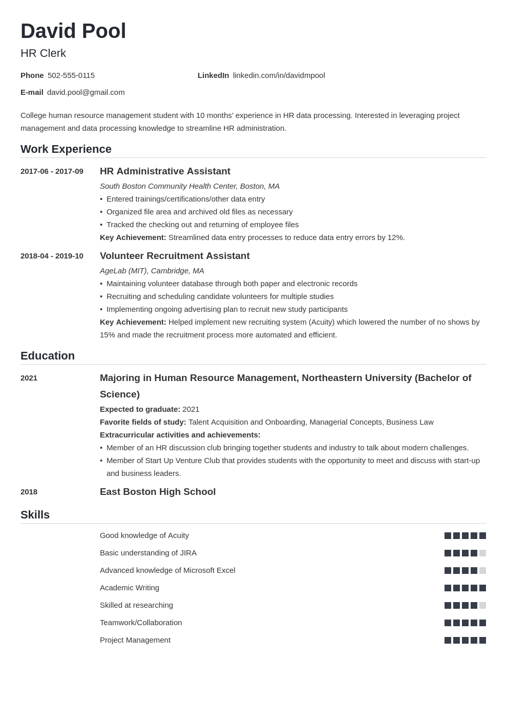 Resume Template For A College Student from cdn-images.zety.com