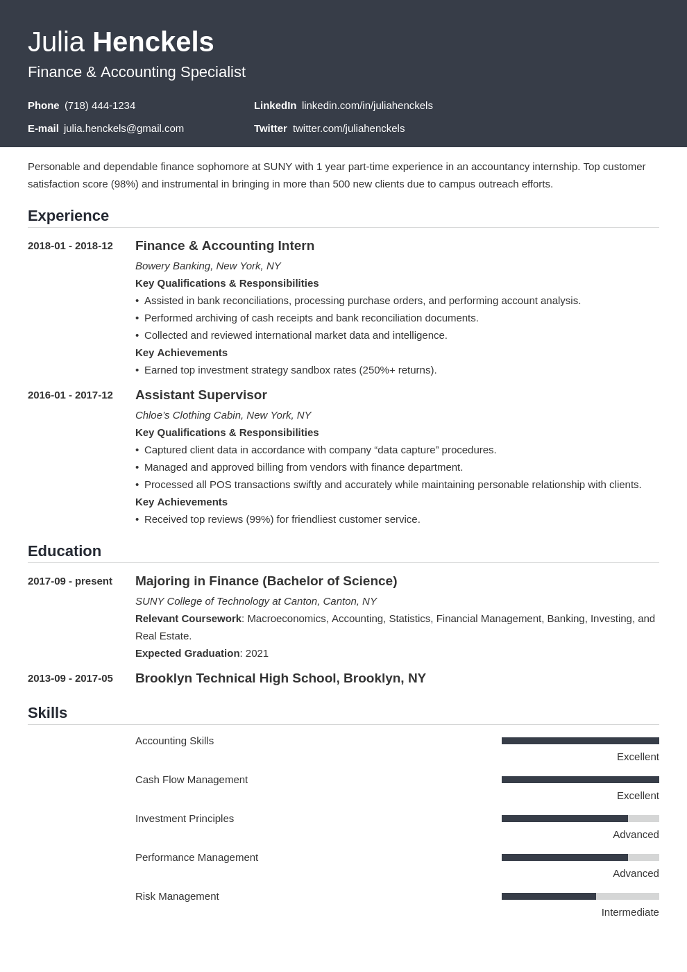 Resume Template For College Student from cdn-images.zety.com