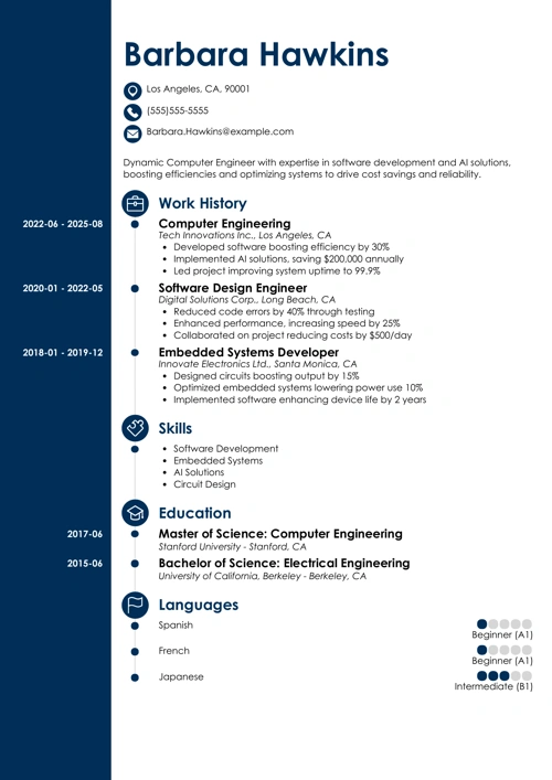 sample resume example