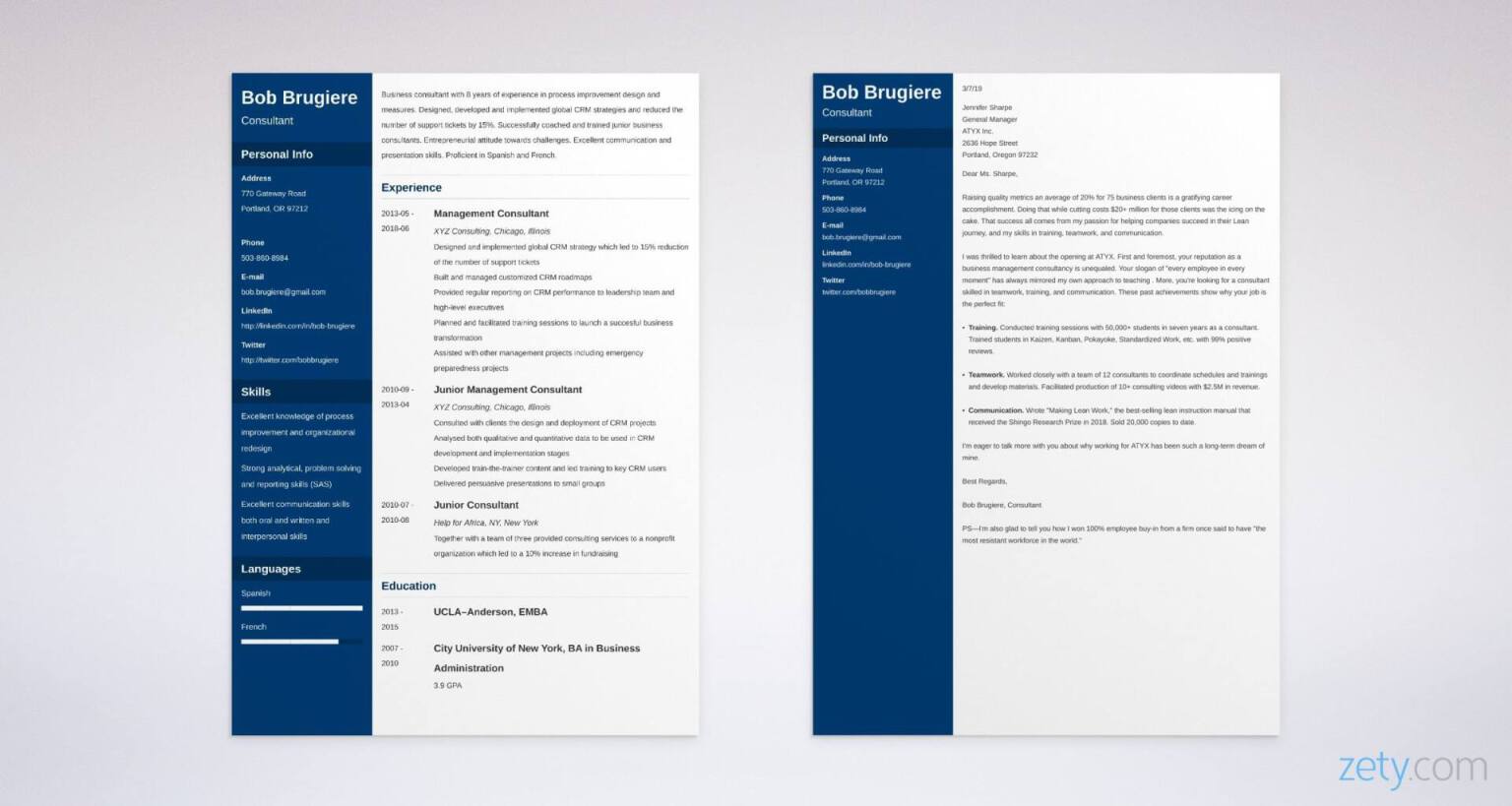 cover letter mckinsey junior associate