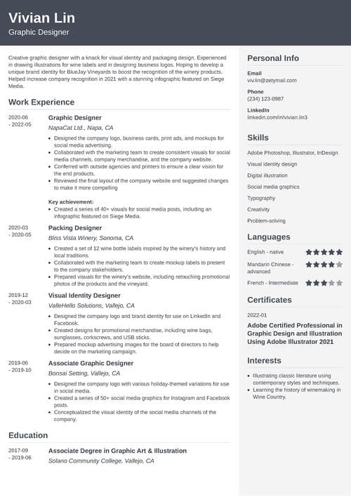 How To List Contract Work On A Resume Guide Examples 