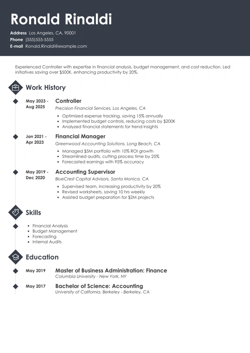 sample resume example
