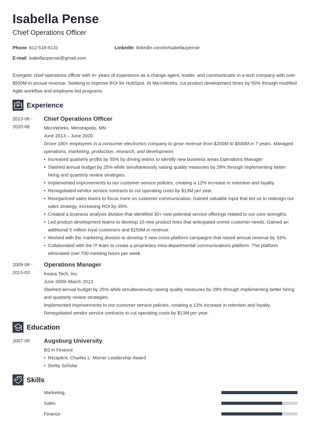 chief-operating-officer-coo-resume-examples-template