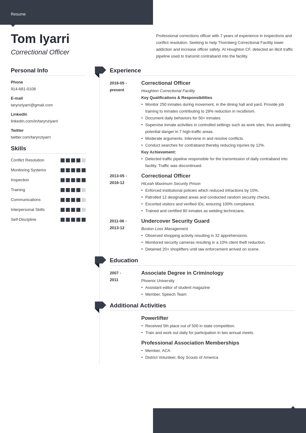 correctional officer resume example template modern