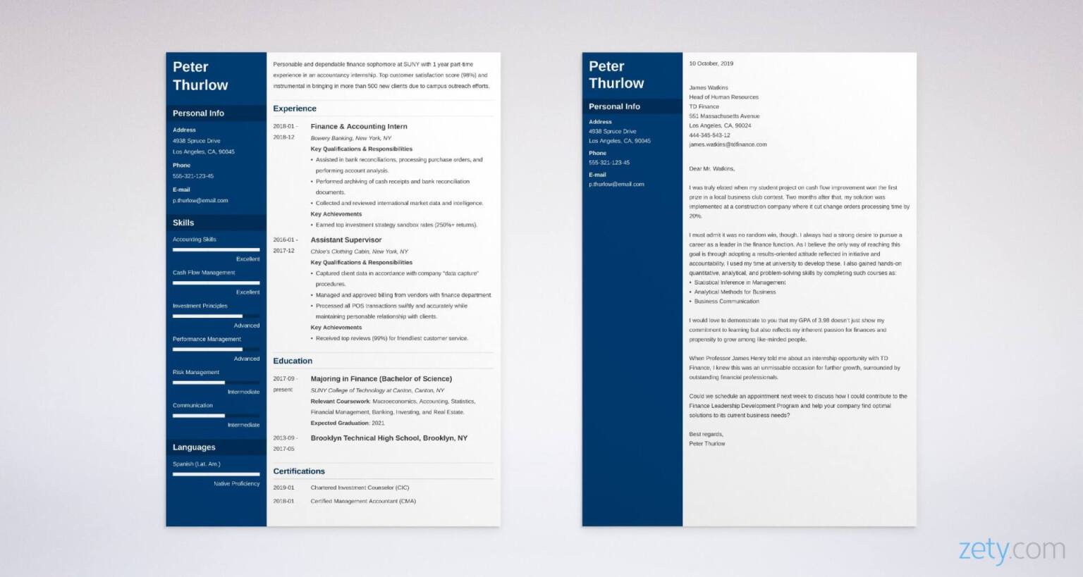 Finance Internship Cover Letter from cdn-images.zety.com