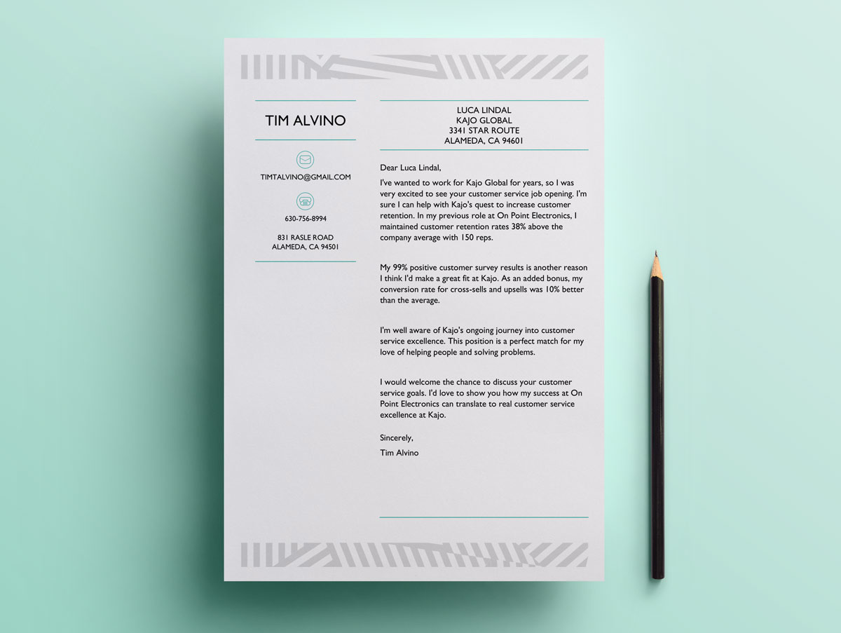 cover letter microsoft word template download