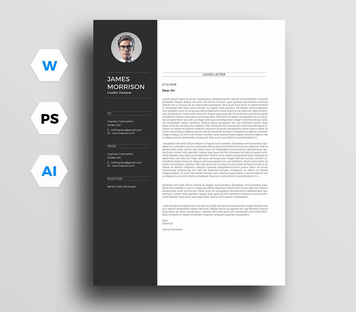 12 Cover Letter Templates for Microsoft Word (Free Download)