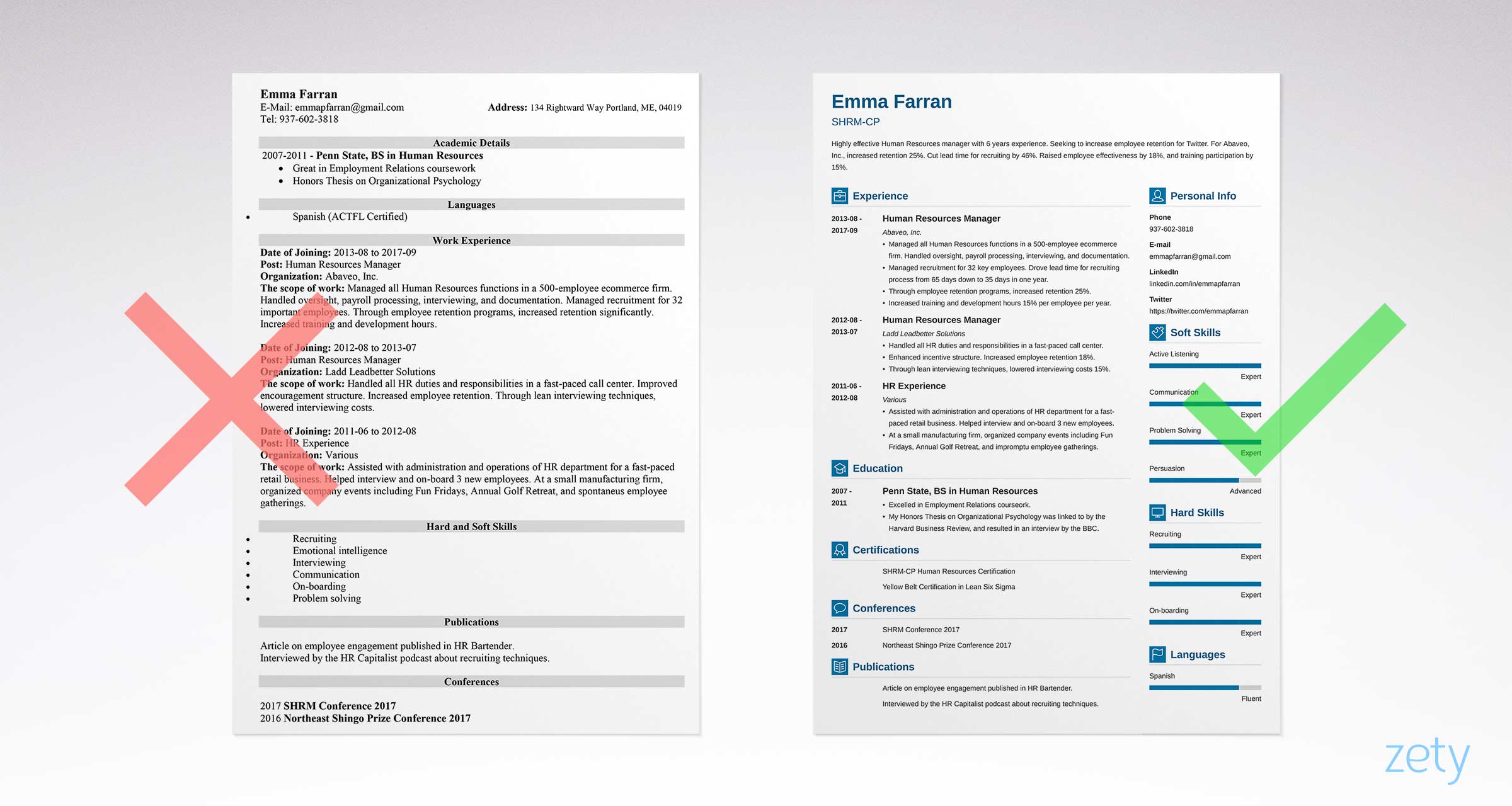 30+ Striking and Creative Resumes