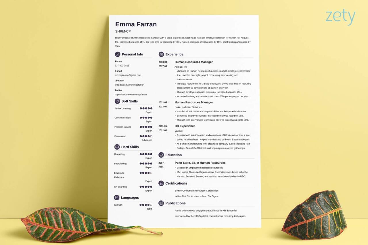 bad and good resume templates comparison