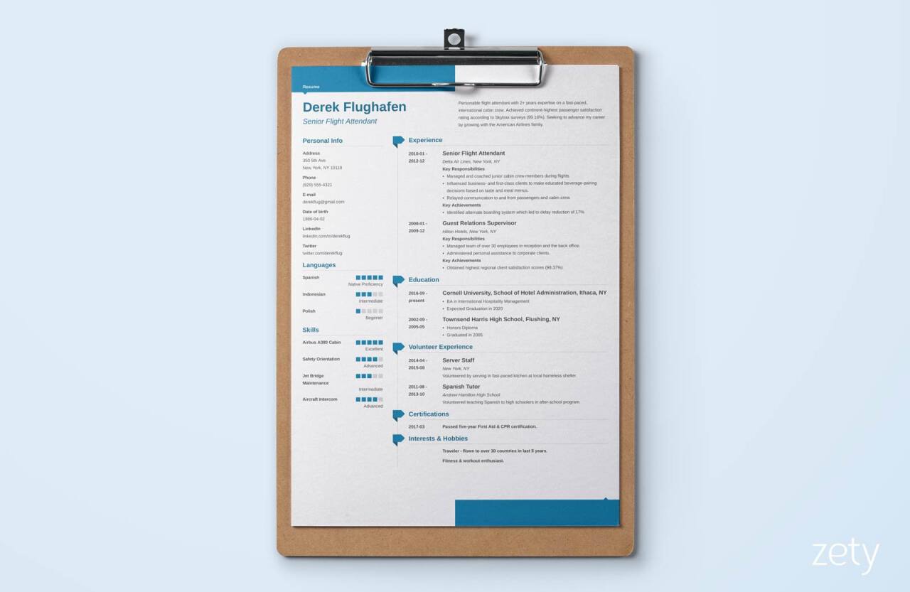 Resume Template For Microsoft Word 2010 from cdn-images.zety.com