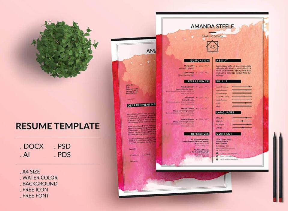 creative resume templates to buy