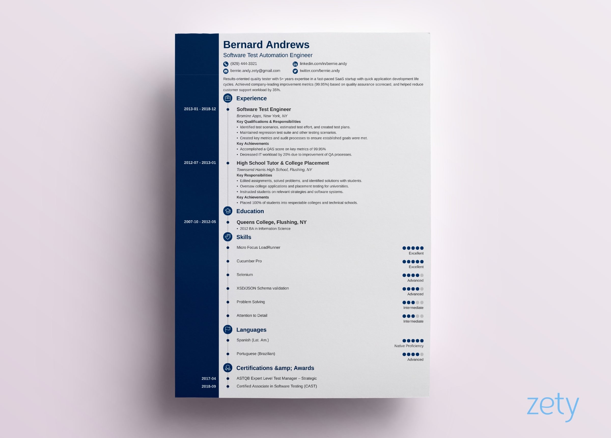 16 Creative Resume Templates Amp Examples