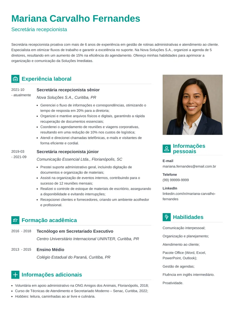 Engineering Resume example by zety