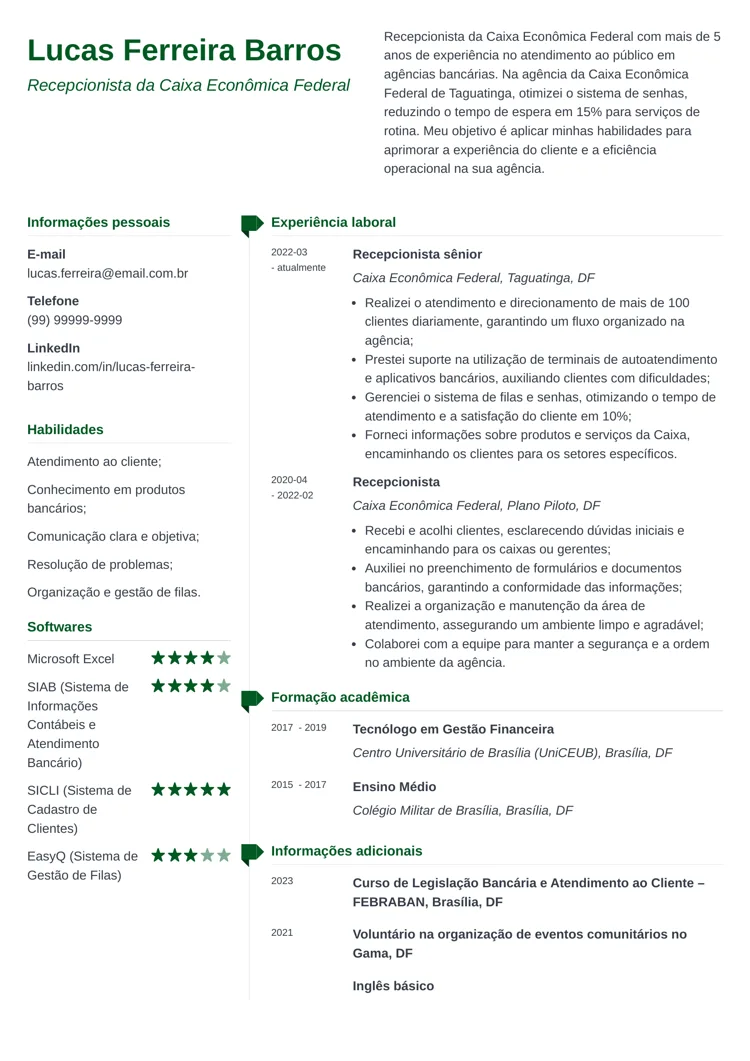 Engineering Resume example by zety
