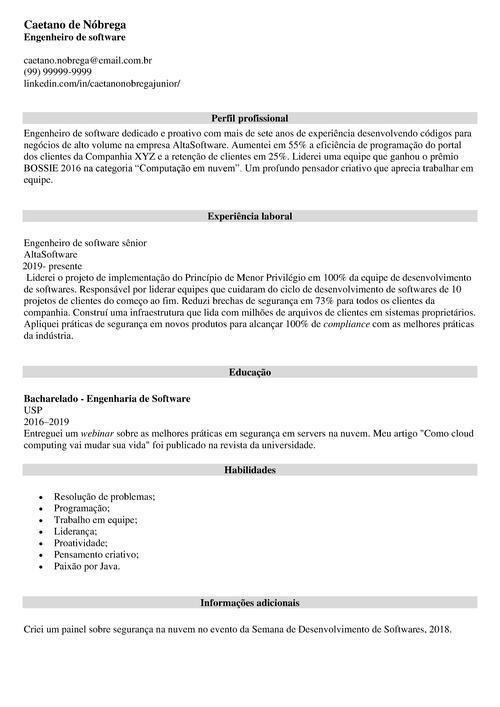 Currículo ABNT: normas e regras para formatar seu CV [2022]