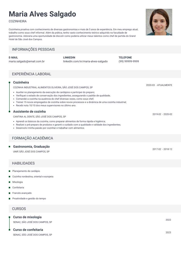 Curriculum vitae básico Vintage