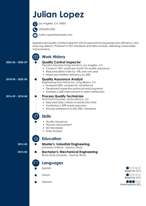 sample resume example