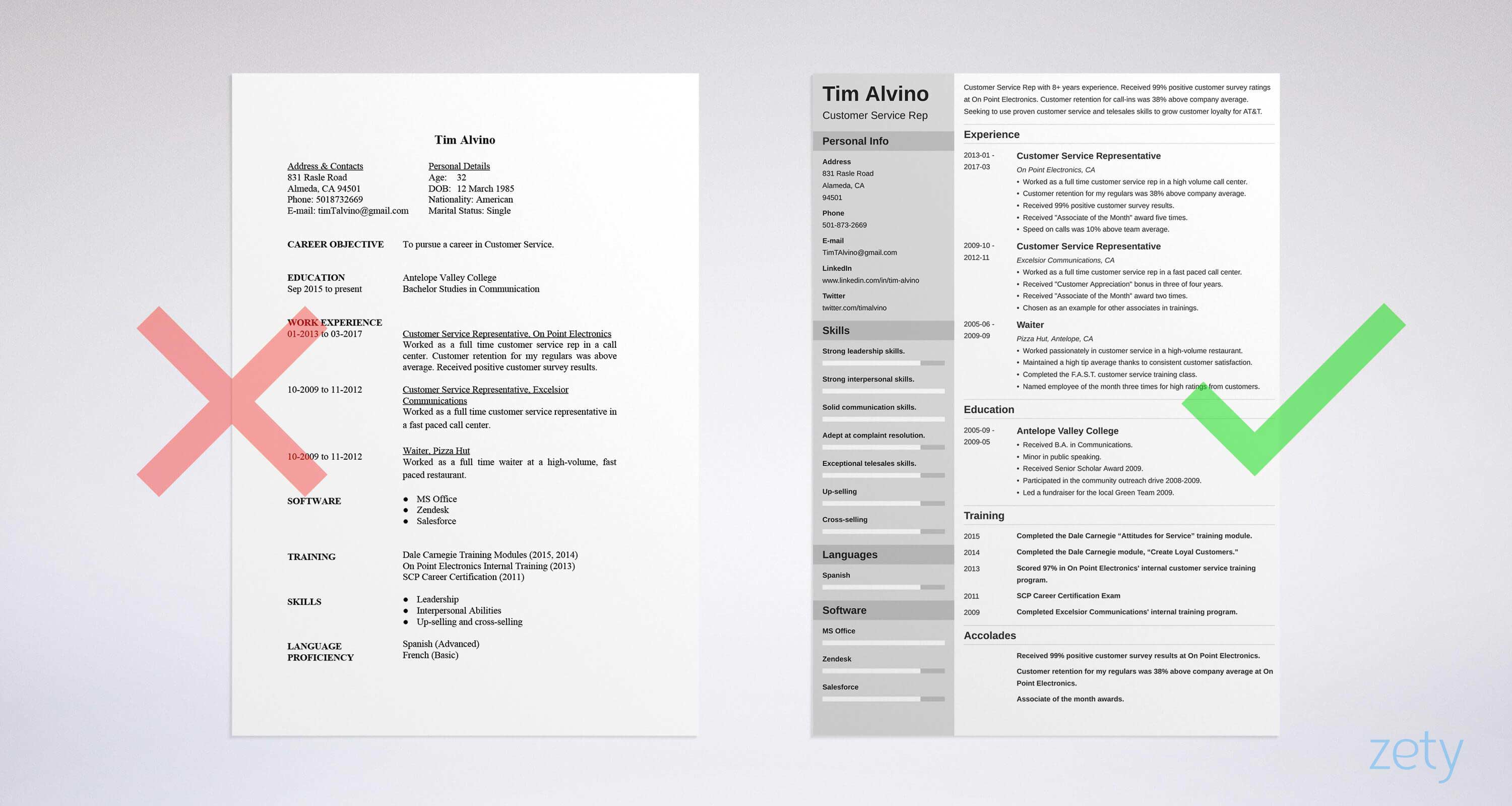 Customer Service Representative Resume Examples 21