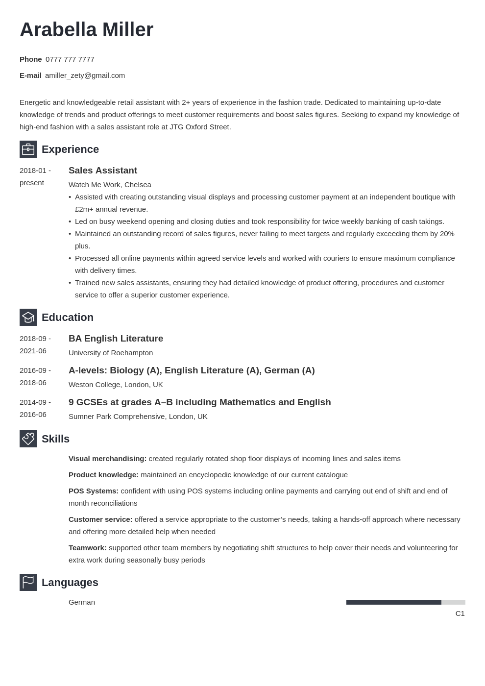 CV Education Section: Examples & How to Include It