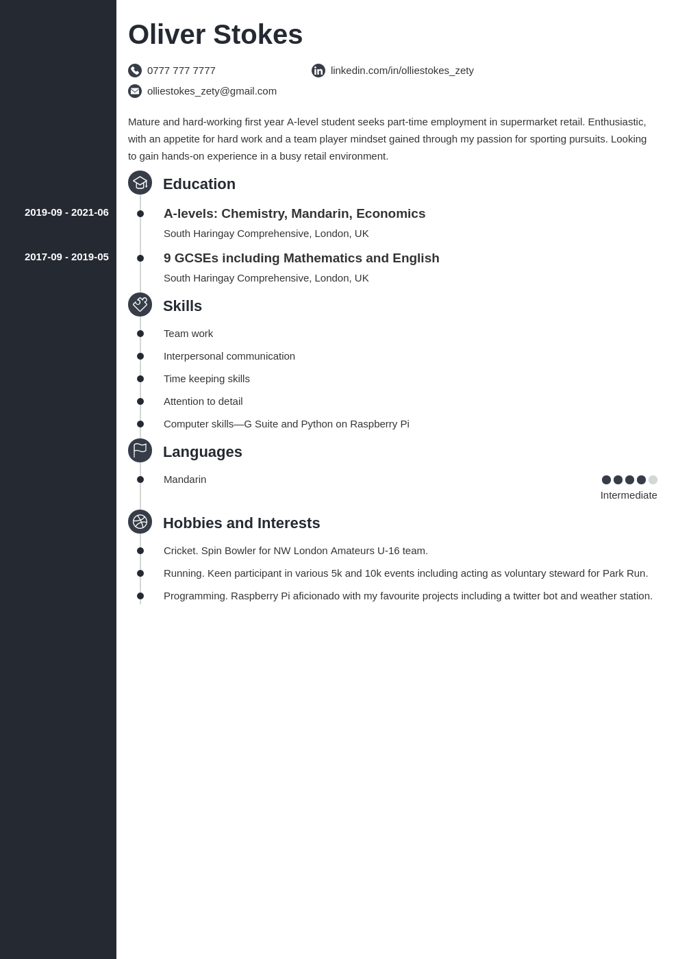 How to Write a CV for a 16-Year-Old [Template for First CV]