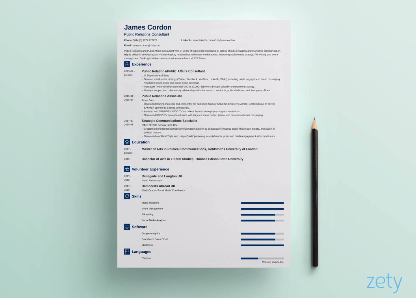 resume for on campus jobs in usa   33