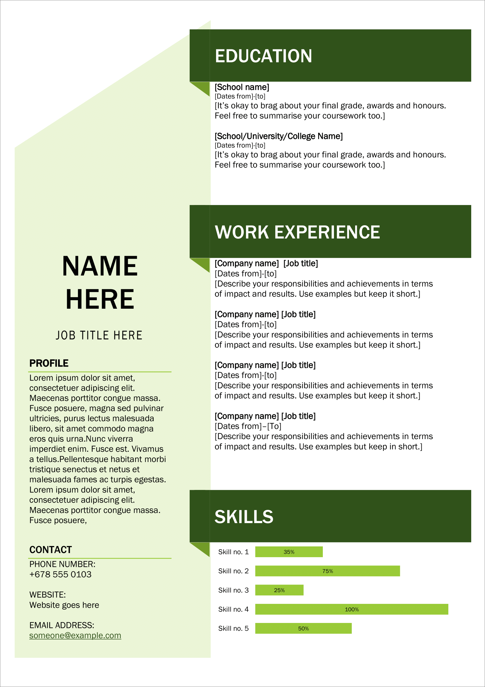 free-cv-templates-uk-format-for-download-20-examples