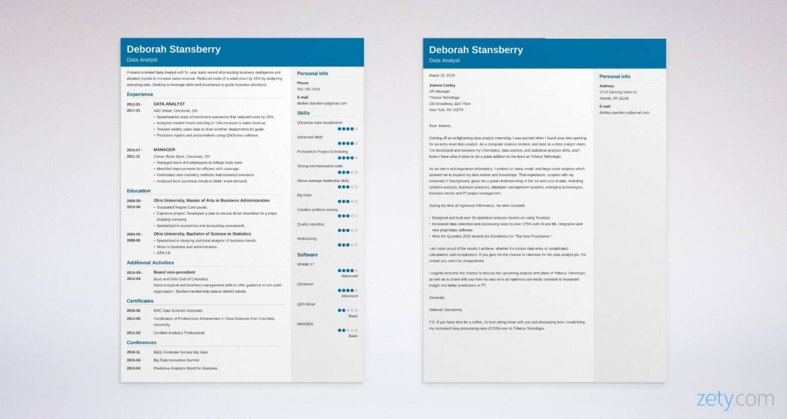 Data Analyst Cover Letter Sample And Writing Guide