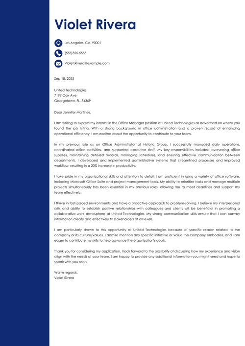 translator  cover letter example