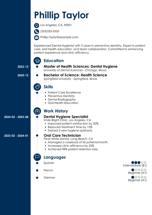 sample resume example