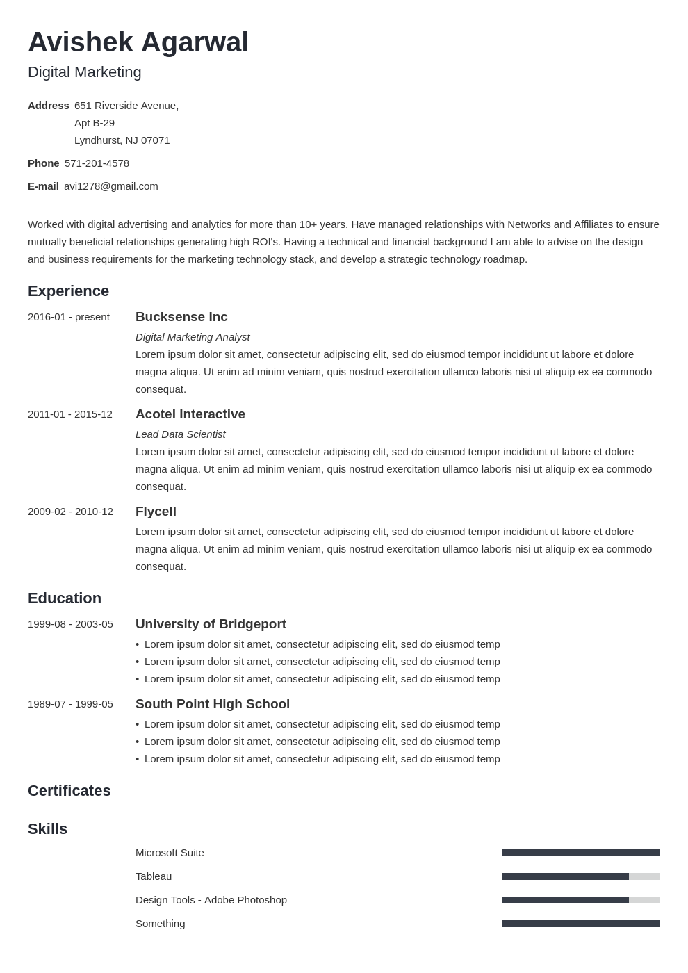 Marketing Cv Examples from cdn-images.zety.com