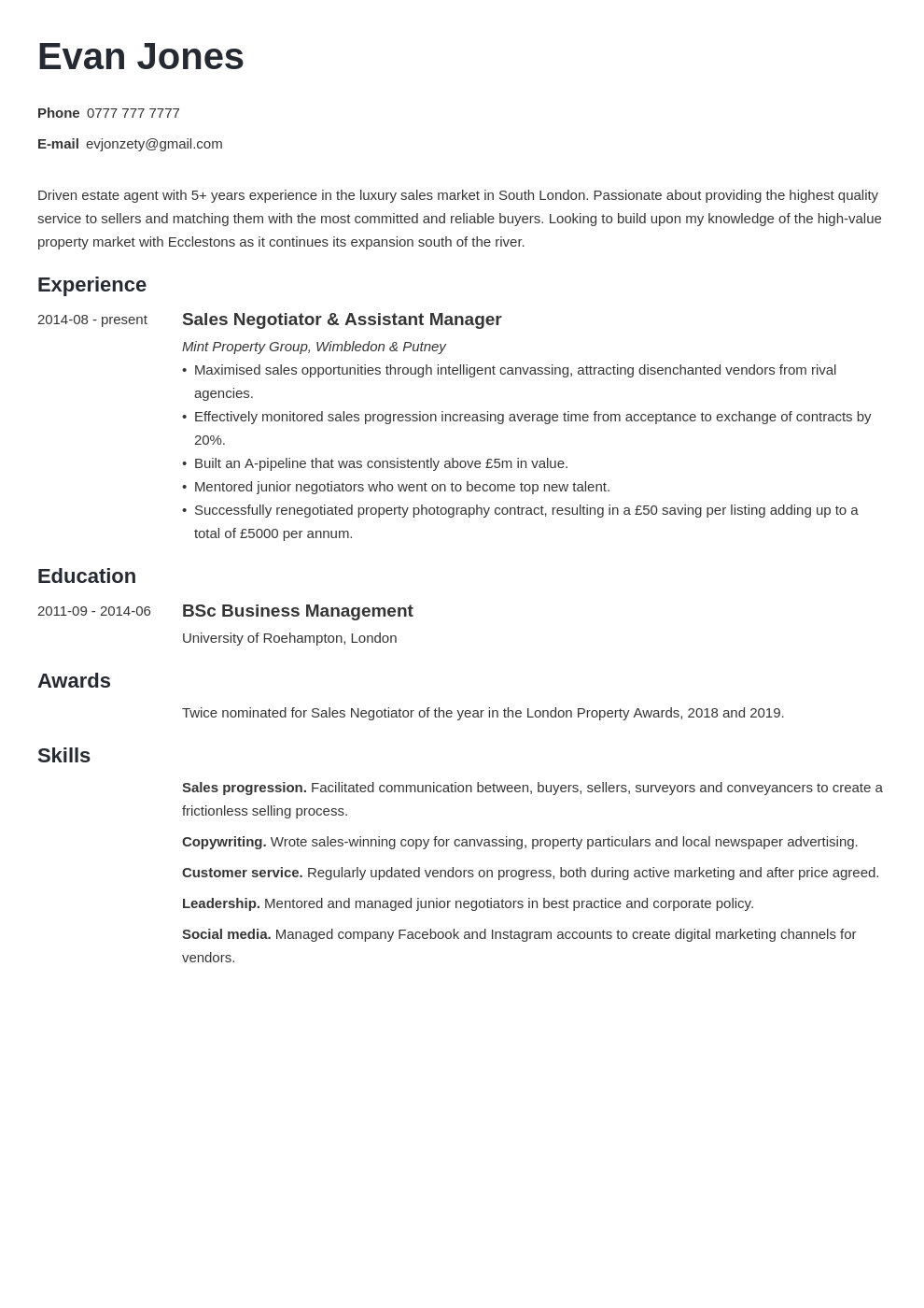 15+ Editable CV Templates for Free Download