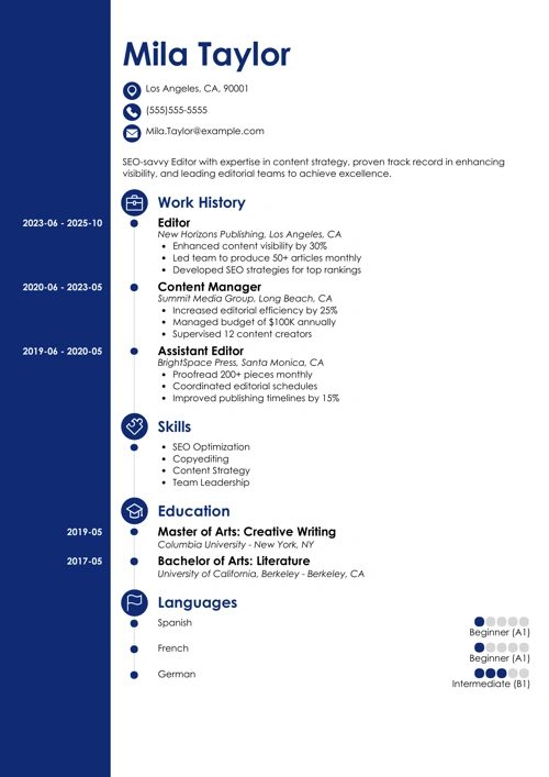 sample cover letter example