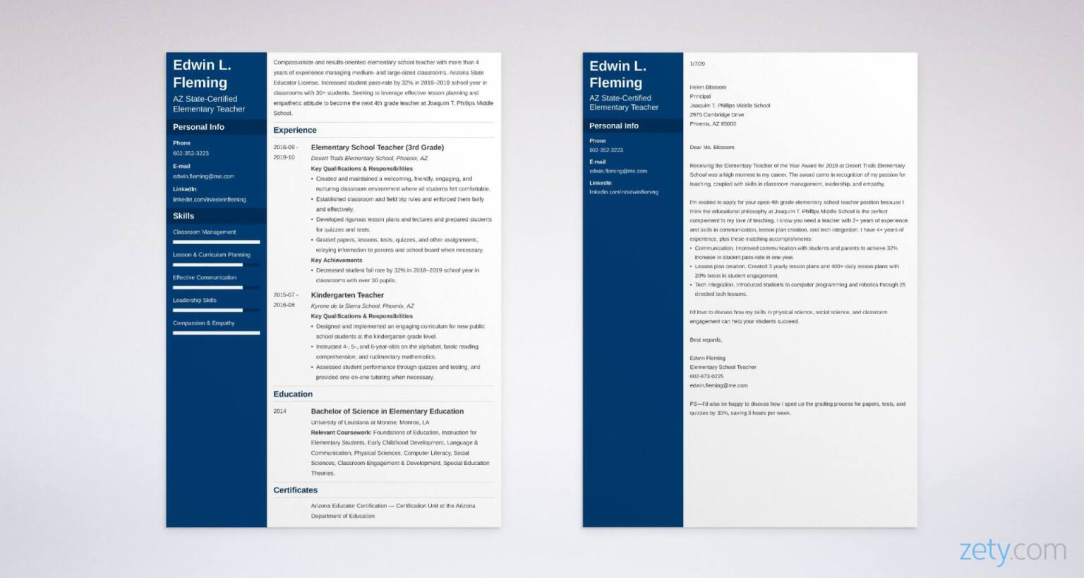 Education Cover Letter Examples & Expert tips [Free] ·