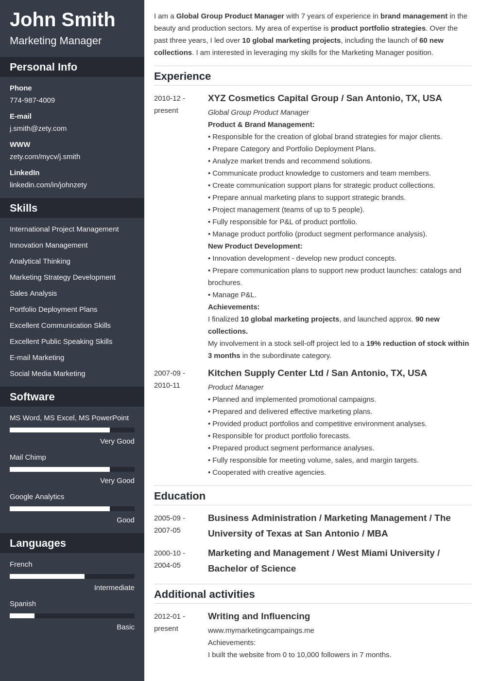 how to write educational attainment in resume