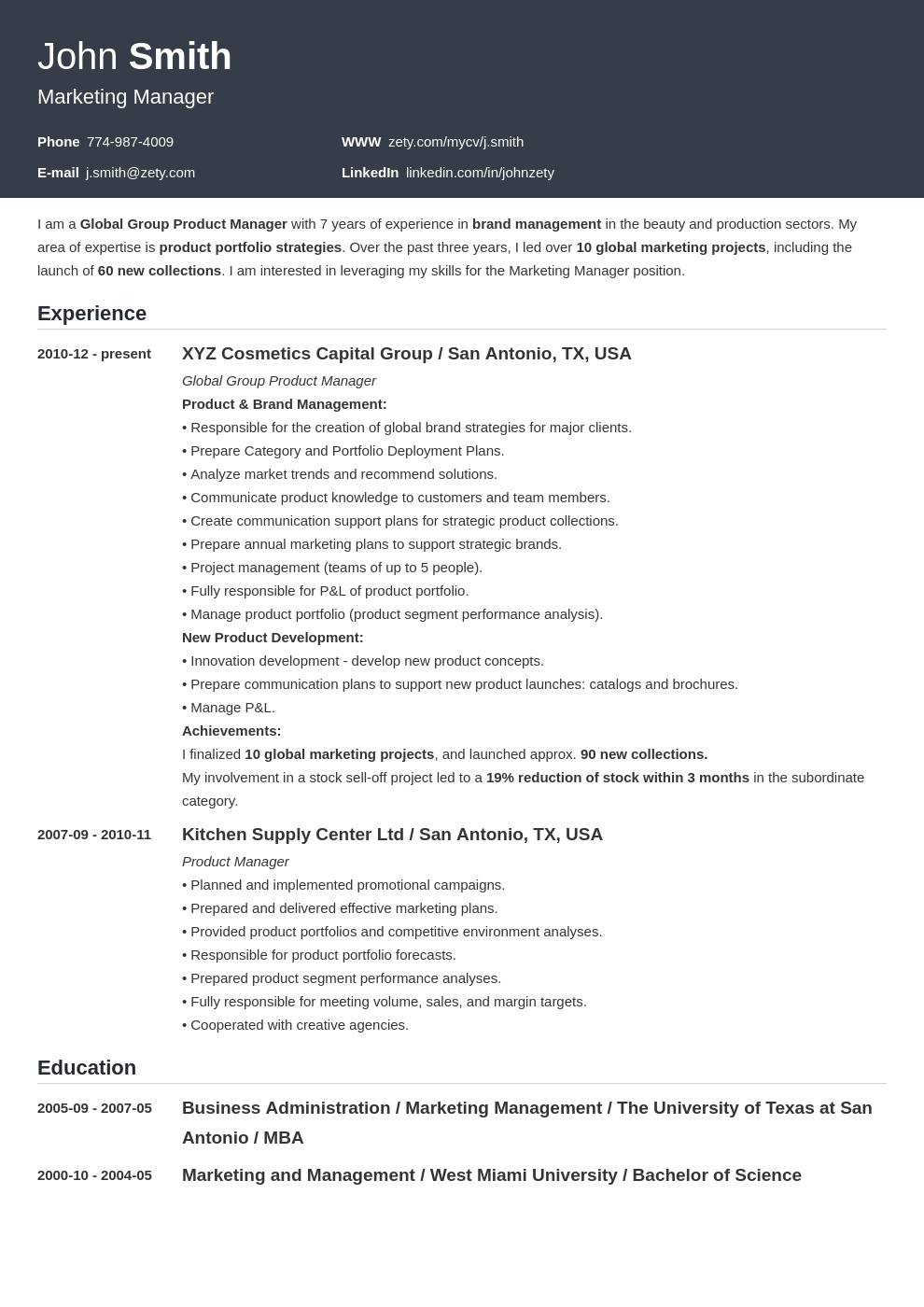 resume education background sample