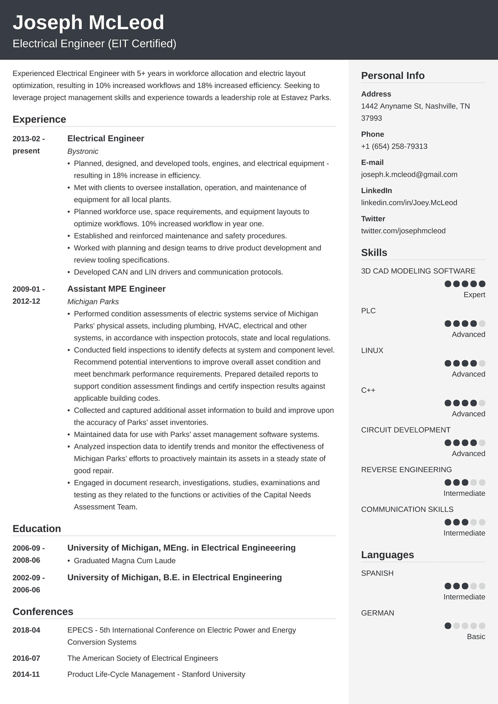 electrical-engineering-resume-template-for-an-engineer