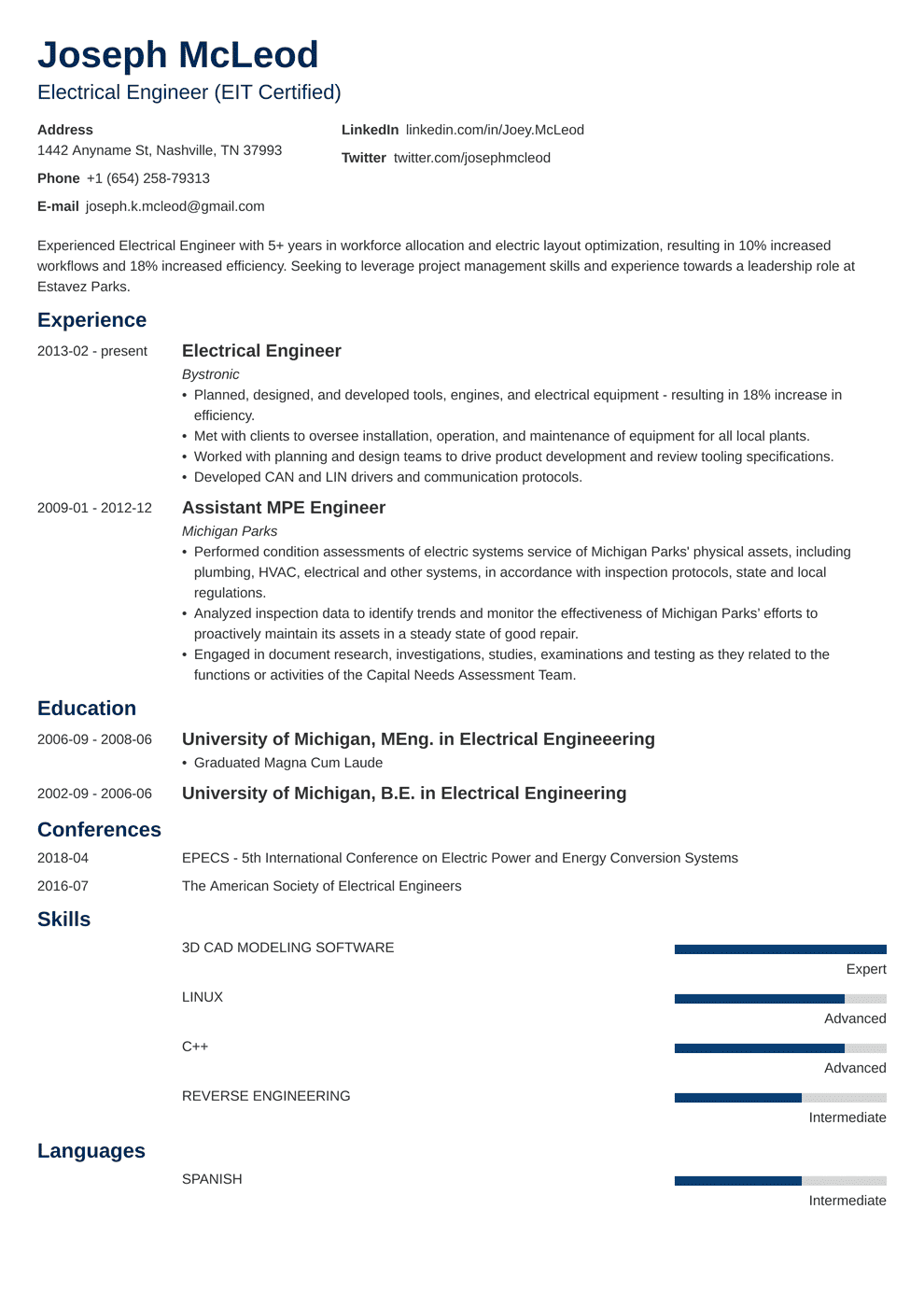 electrical-engineering-resume-template-for-an-engineer