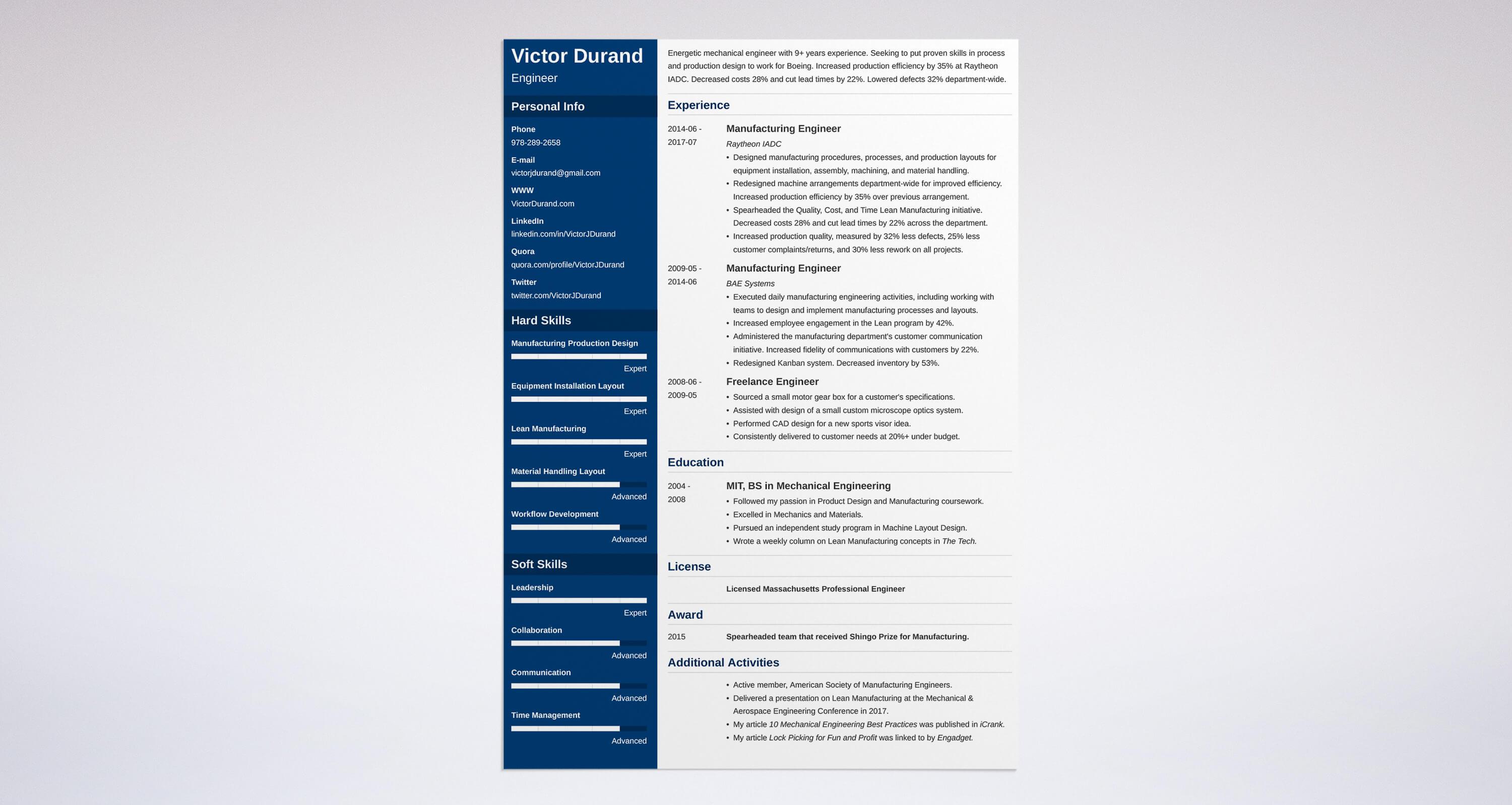 Examples Templates, Skills Resume: \u0026 Essential Engineering