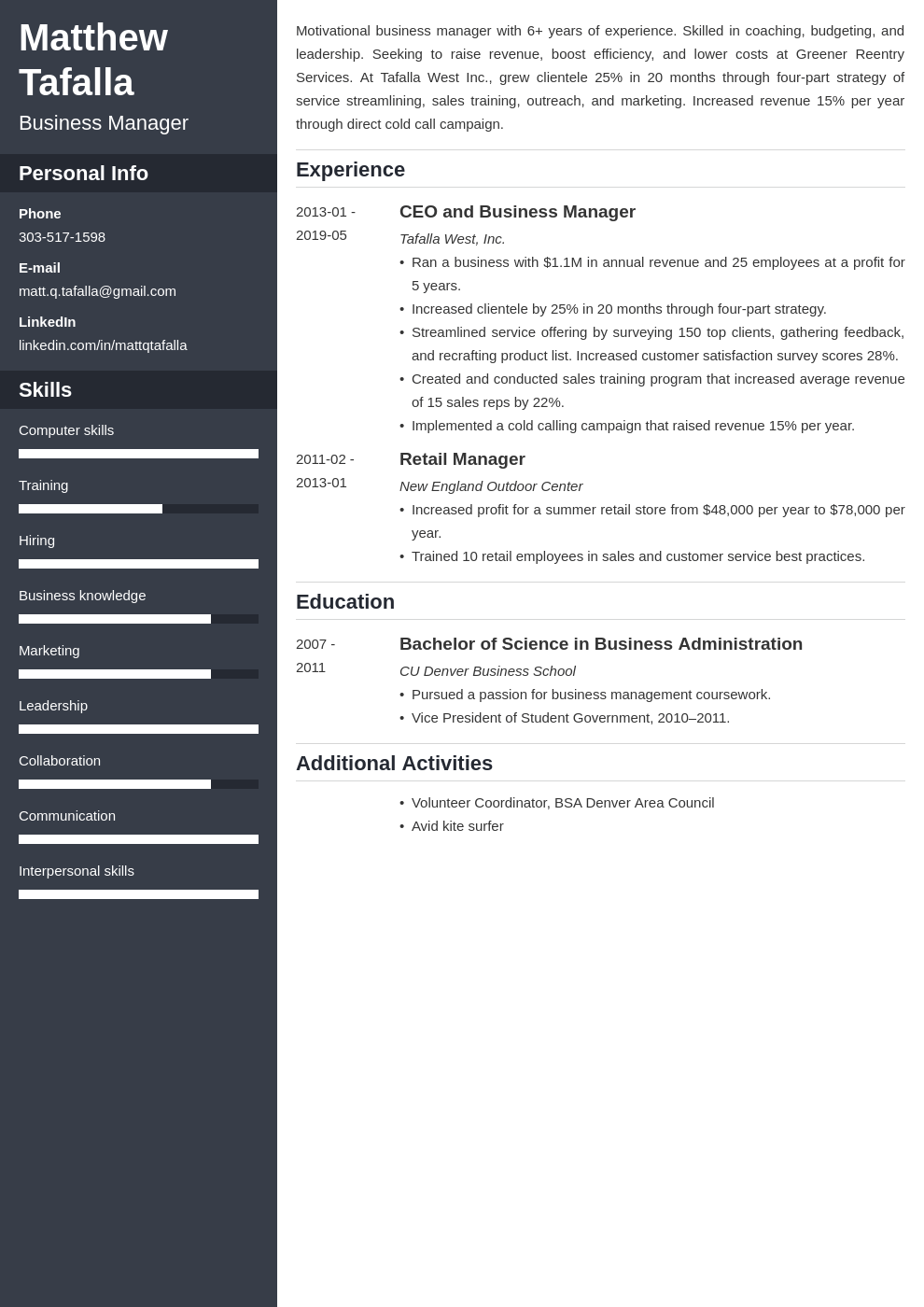 Entrepreneur Resume Sample & Guide (20+ Examples)